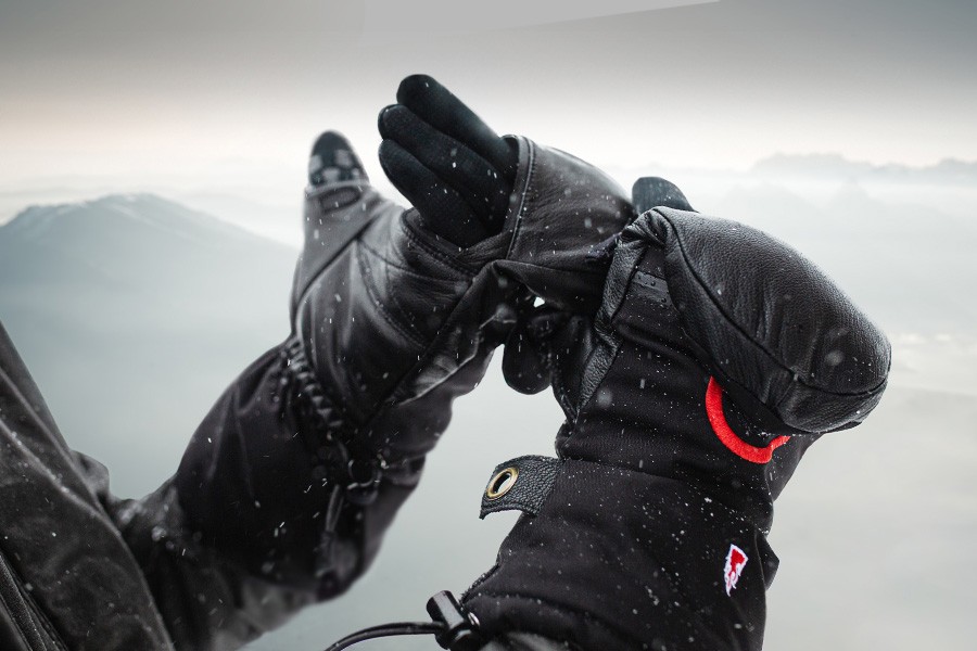 Gants alpinisme froid extreme : Gants grand froid montagne