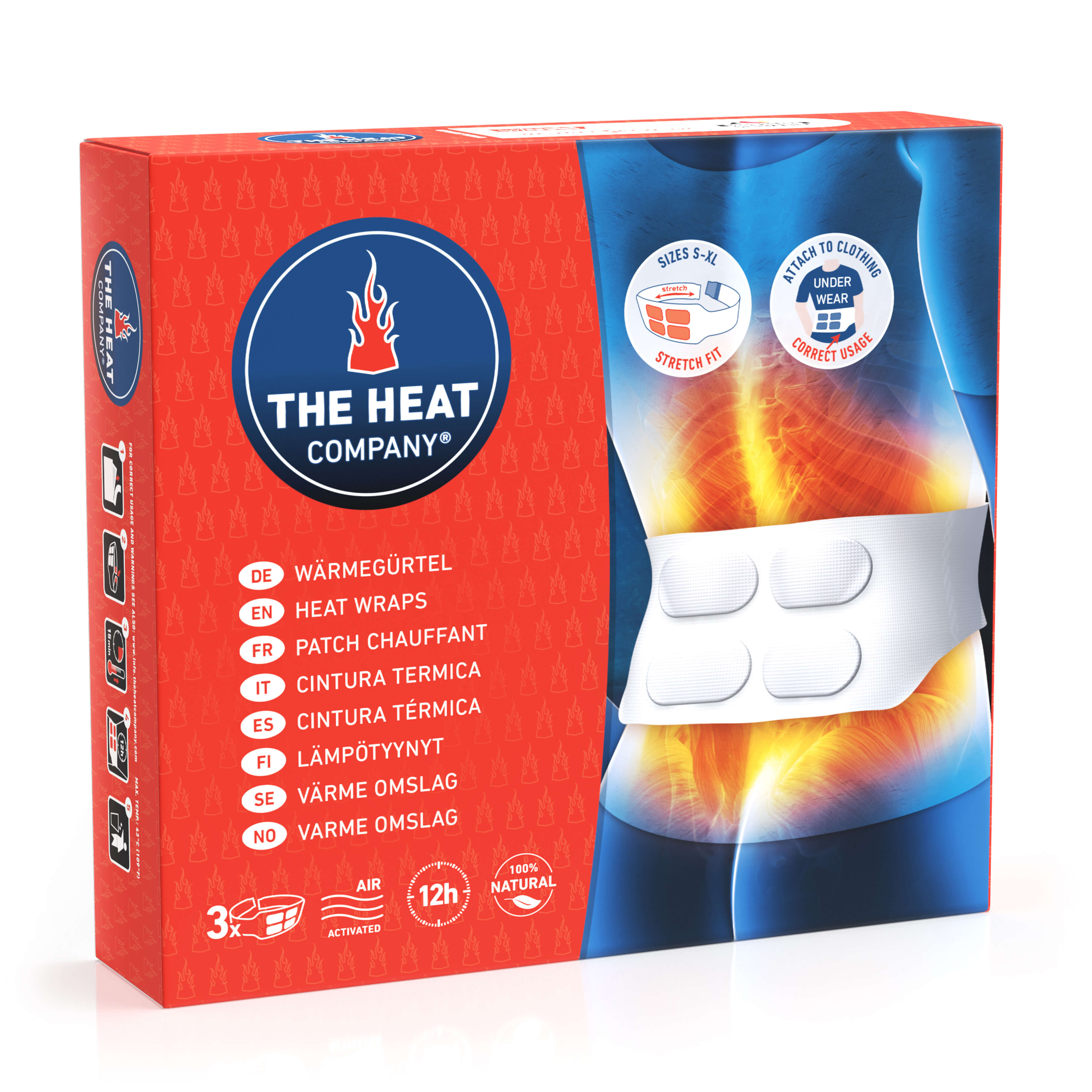 THE HEAT COMPANY Heat Wraps