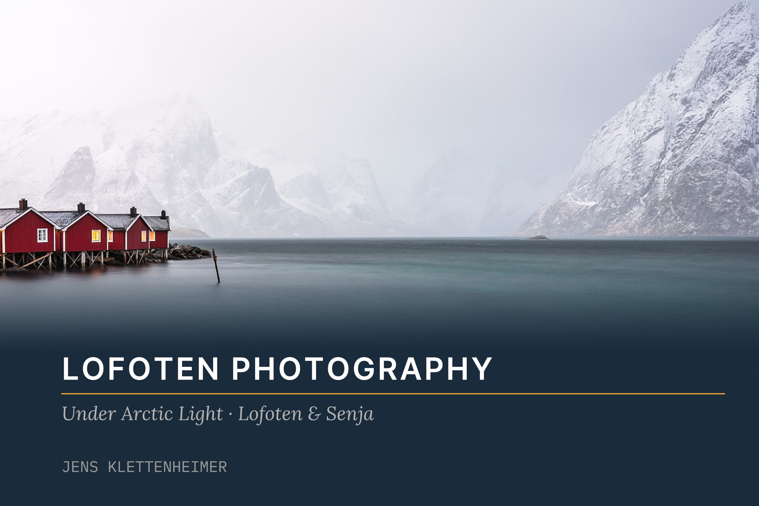 Jens Klettenheimers Fotoscout "Lofoten fotografieren" auf Amazon