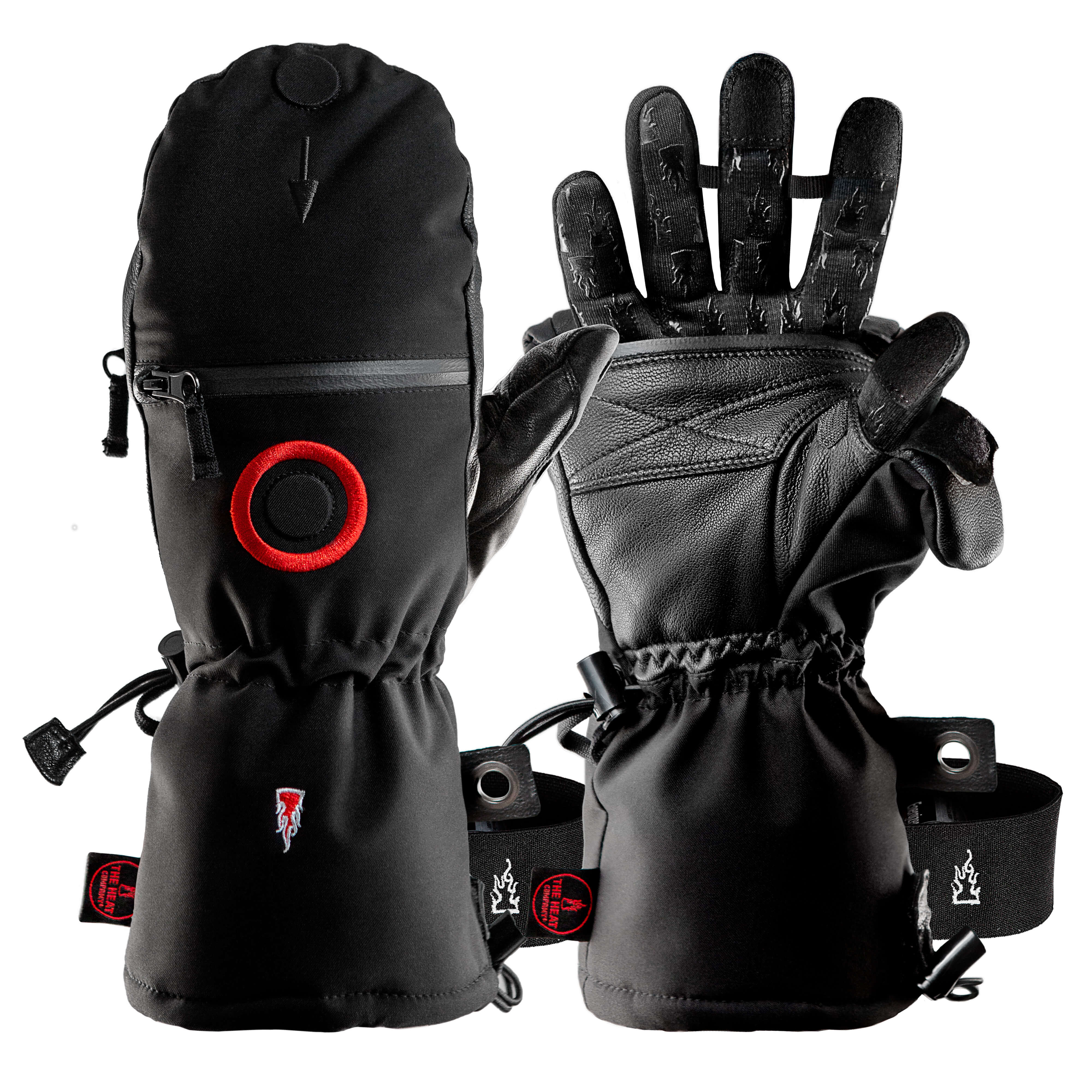 Photography Gloves HEAT 3 SMART PRO with Integrated Gloves and Mittens from THE HEAT COMPANY