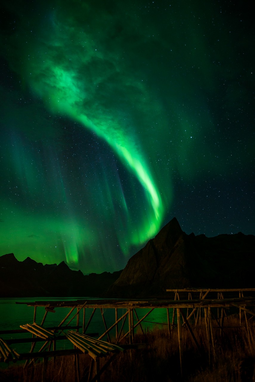 Beautiful northern light photography by Jens Klettenheimer