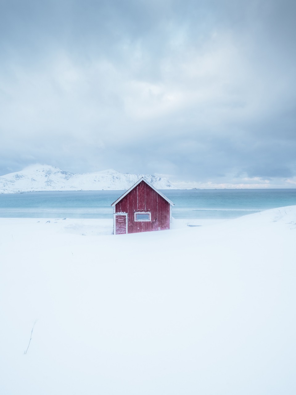 A Scandinavian cottage by the sea