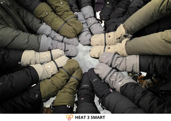 Photography Gloves against Cold Fingers and Hands: HEAT 3 SMART from THE HEAT COMPANY